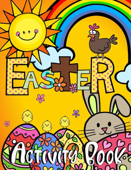 Easter Activity Book For Kids - 9781957988535