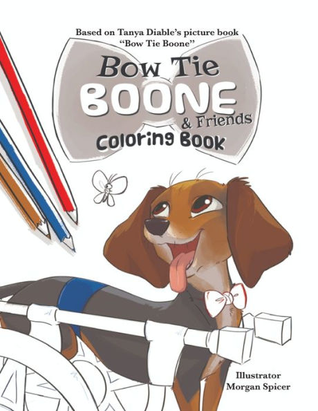 Bow Tie Boone & Friends Coloring Book