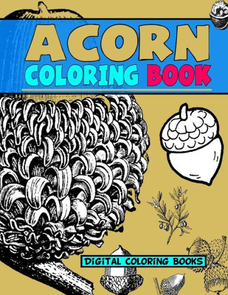 Libro para colorear de bellota