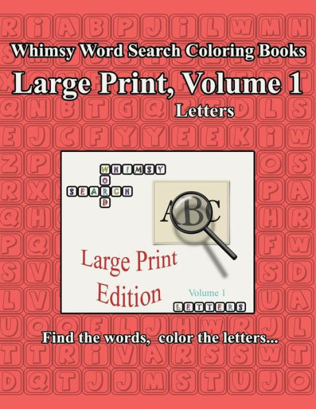 Whimsy Word Search : Large Print Edition