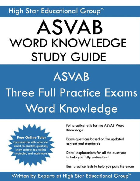ASVAB Word Knowledge Study Guide: ASVAB Study Guide