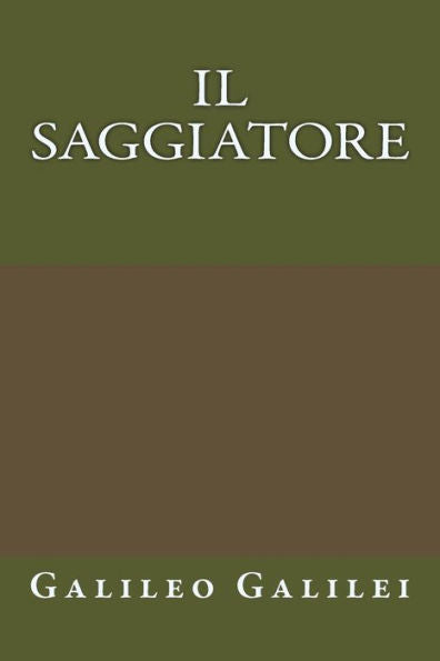 Il Saggiatore (Italian Edition)