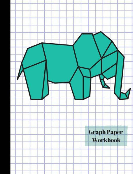 Origami Elephant Quad Graph Paper Workbook