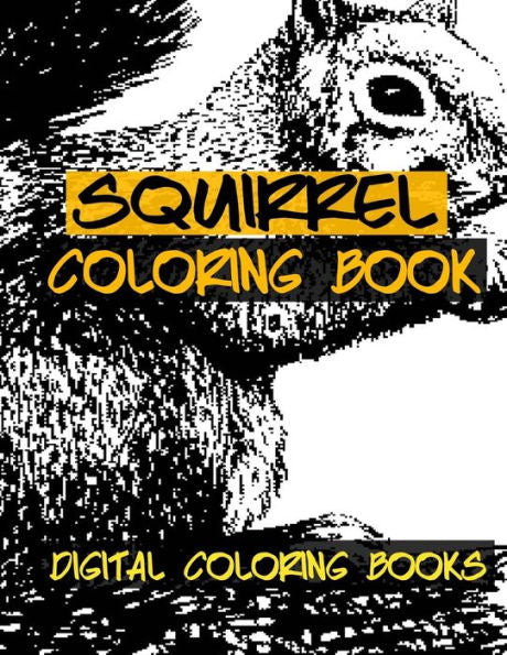 Squirrel Coloring Book - 9781975752958