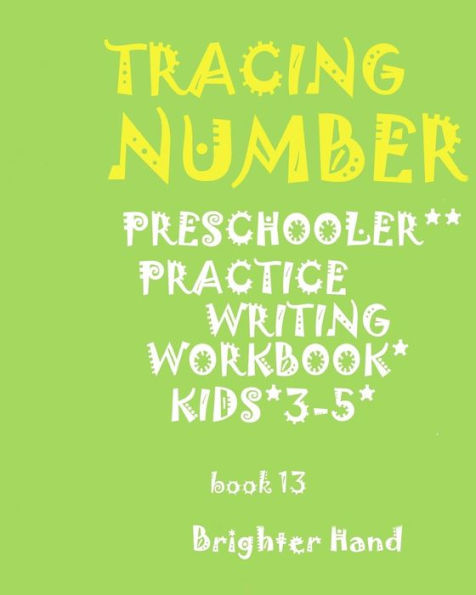 Tracing Number Workbook For Kids