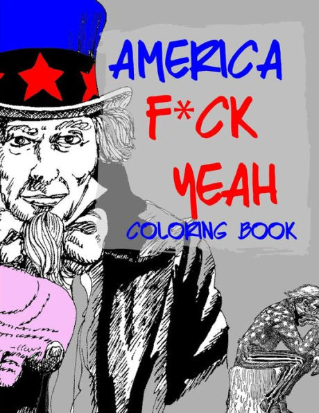 Libro para colorear América F*ck Yeah