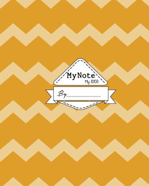My Note My Idea : Boho Pattern Orange