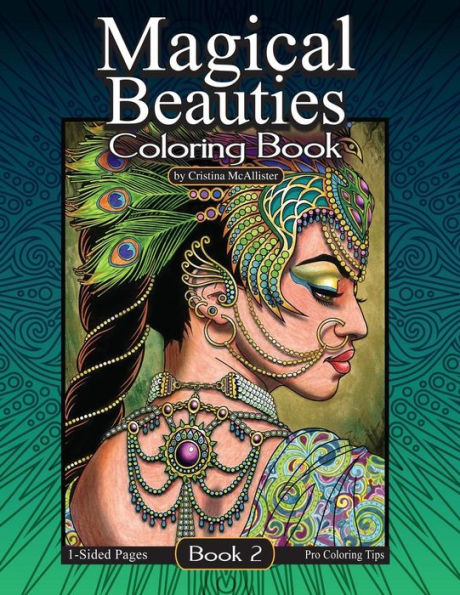 Magical Beauties Coloring Book - 9781977669711