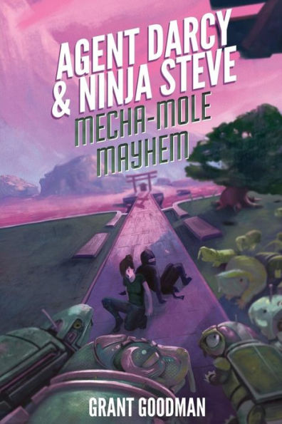El agente Darcy y el ninja Steve en... ¡Mecha-Mole Mayhem!