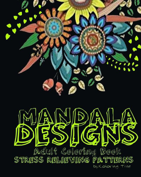 Mandala-Designs Adult Coloring Book