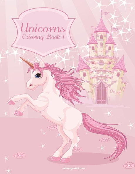 Unicorns Coloring Book 1