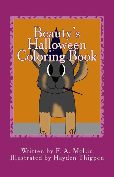 Beauty's Halloween Coloring Book