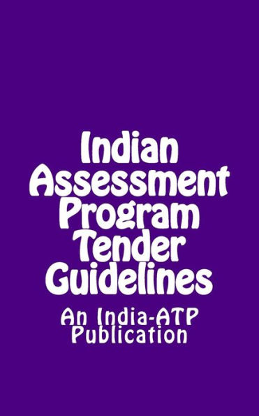 Indian Assessment Program Tender Guidelines