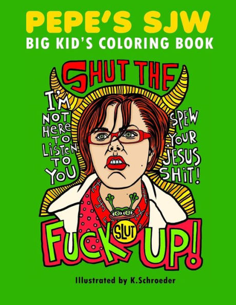 Pepe's Sjw Adult Coloring Book