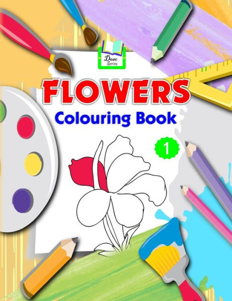 Flowers Colouring Book - 9781979487092