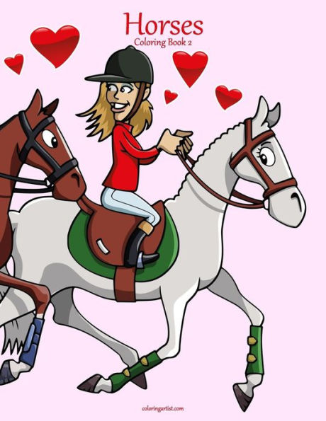 Horses Coloring Book 2