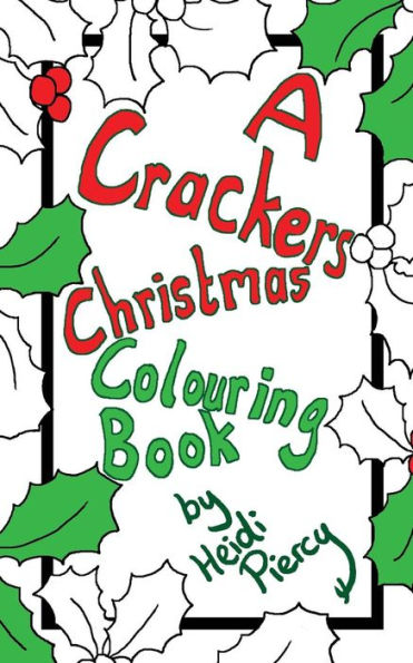 Un libro para colorear de Navidad con galletas saladas