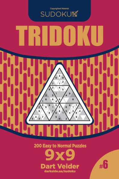 Sudoku Tridoku - 200 Easy To Normal Puzzles 9X9