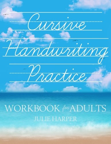 Cursive Handwriting Practice Workbook For Adults