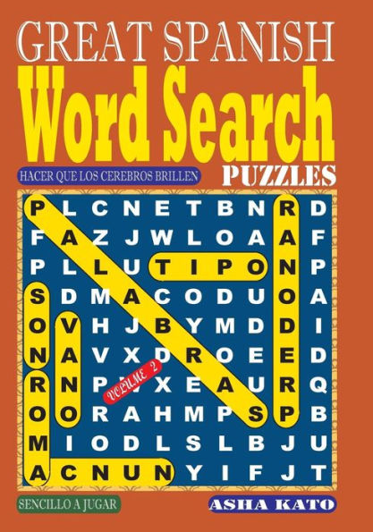 GREAT SPANISH Word Search Puzzles. Vol 2 (Spanish Edition)