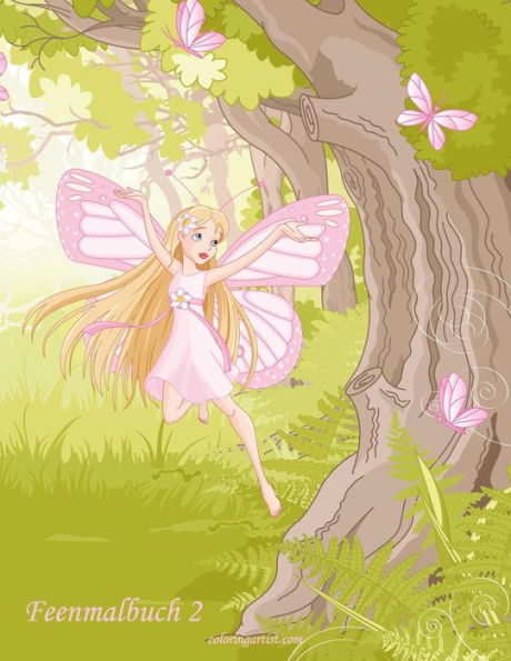 Feenmalbuch 2 (German Edition)