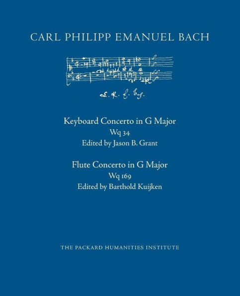 Concerto in G Major, Wq 34 (Cpeb: Cw Offprints)