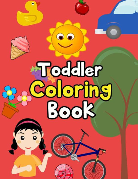 Toddler Coloring Book : Animals Coloring: Children Activity Books For Kids Ages 2-4, 4-8, Boys, Girls, Fun Early Learning, Relaxation For ... Workbooks, Toddler Coloring