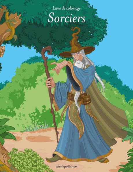 Livre De Coloriage Sorciers 1