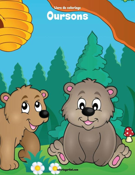 Livre De Coloriage Oursons 1