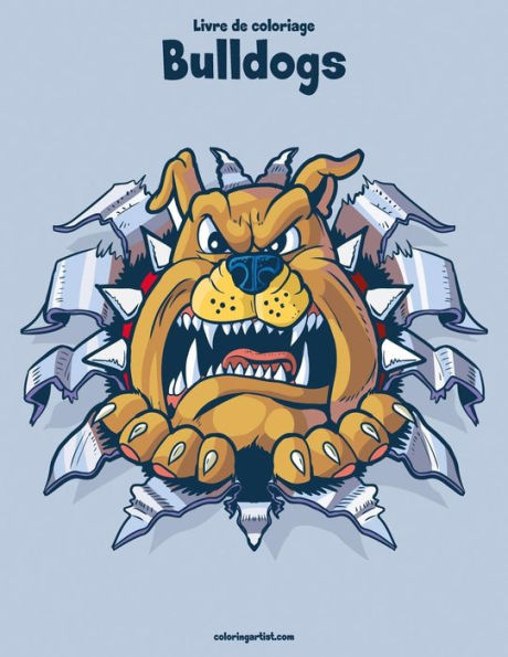 Livre De Coloriage Bulldogs 1