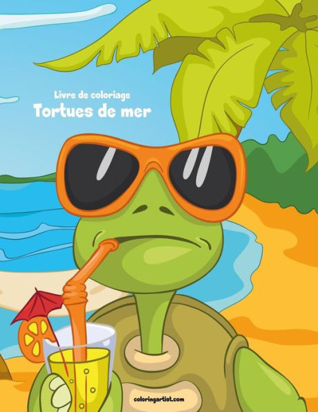 Livre De Coloriage Tortues De Mer 1