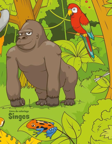 Livre De Coloriage Singes 3