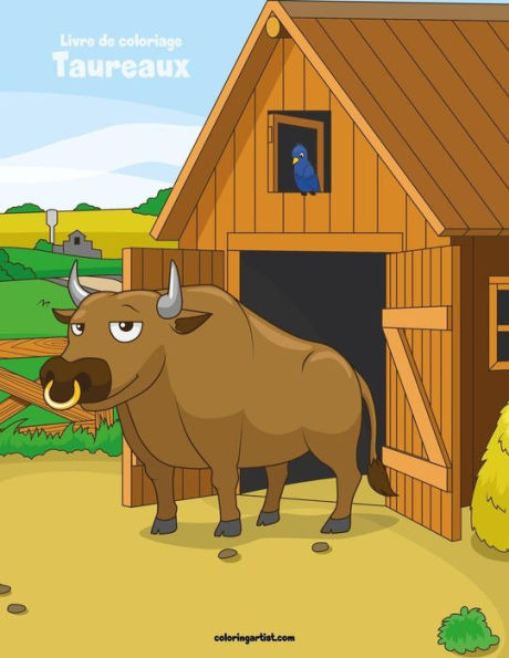 Livre De Coloriage Taureaux 1