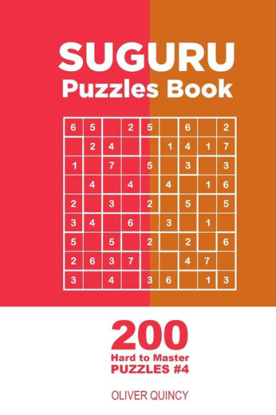Suguru - 200 Hard To Master Puzzles 9X9 - 9781982068608