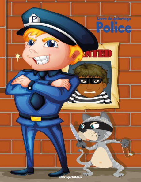 Livre De Coloriage Police 1