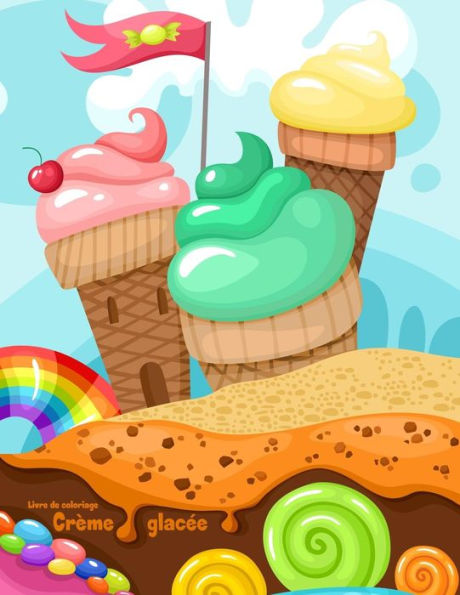 Livre De Coloriage Crème Glacée 1