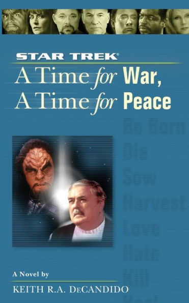 A Star Trek: La próxima generación: Tiempo #9: Un tiempo de guerra, un tiempo de paz