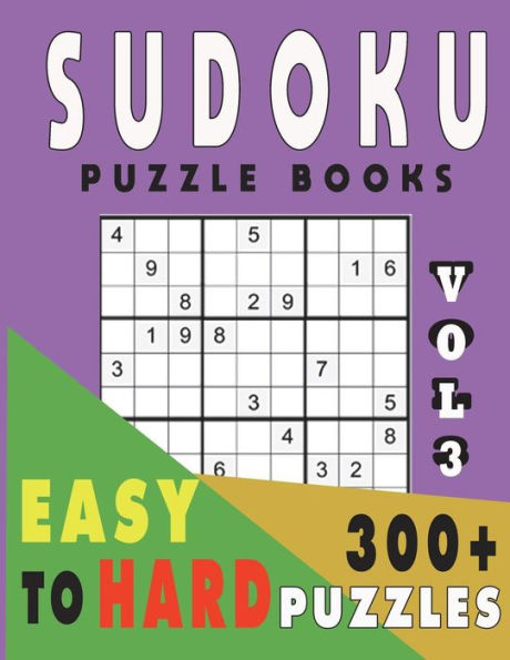 Sudoku Puzzle Books Easy To Hard 300+ Puzzles - 9781983103025