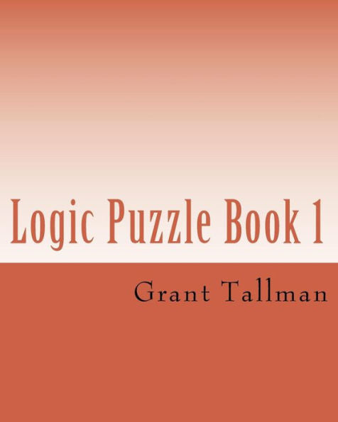Logic Puzzle Book 1 : Sentance Puzzles