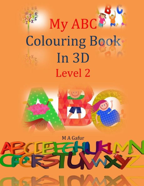My Abc Colouring Book In 3D Level 2