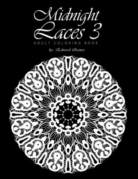 Midnight Laces Adult Coloring Book - 9781983599040