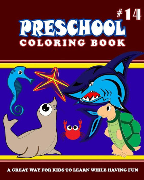 Preschool Coloring Book : Preschool Activity Books - 9781983653391