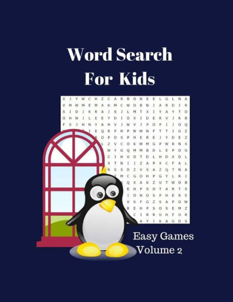 Word Search For Kids Easy Games Volume 2 : 365 Large Print Puzzles Word Game Word Find Word Puzzles