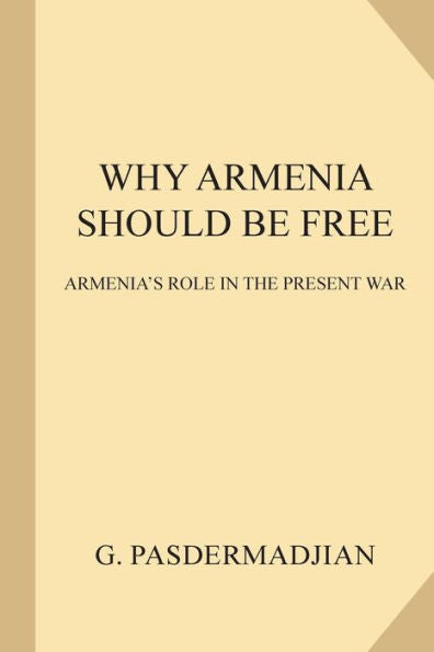 Why Armenia Should Be Free
