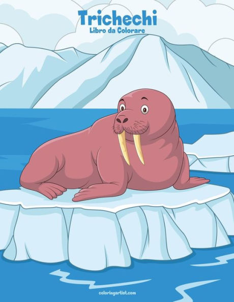 Trichechi Libro Da Colorare 1