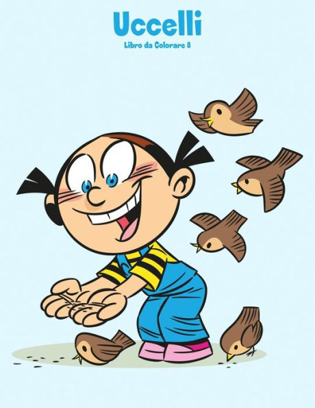 Uccelli Libro Da Colorare 8