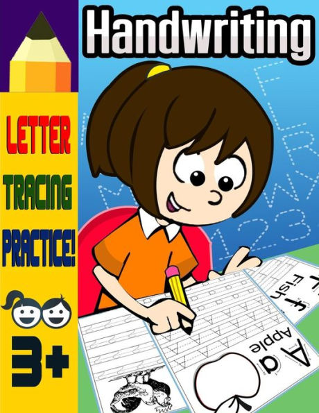 Handwriting: trace letters alphabet preschool practic and number tracing workbook for Kids ages 3-5 ,Trace Numbers , Skills for Little Hands