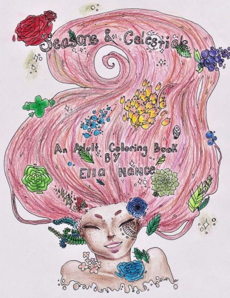 Seasons And Celestials : An Adult Coloring Book