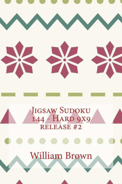 Jigsaw Sudoku 144 - Hard 9x9 release #2