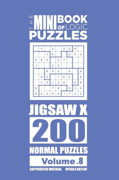 The Mini Book Of Logic Puzzles - Jigsaw X 200 Normal (Volume 8)